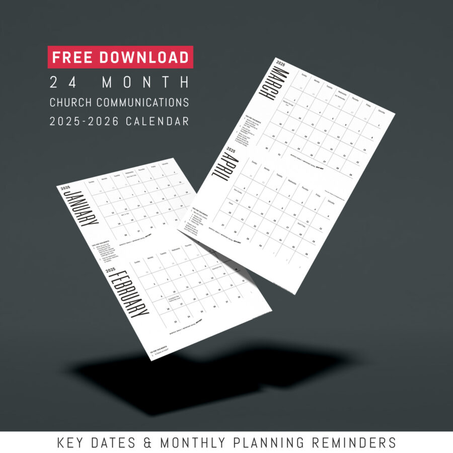 Download: Church Planning Calendar