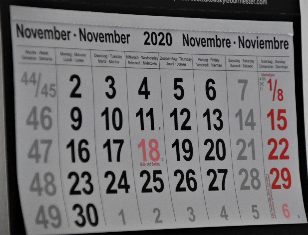 Church Planning Calendar